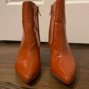 Sam Edelman patent leather booties